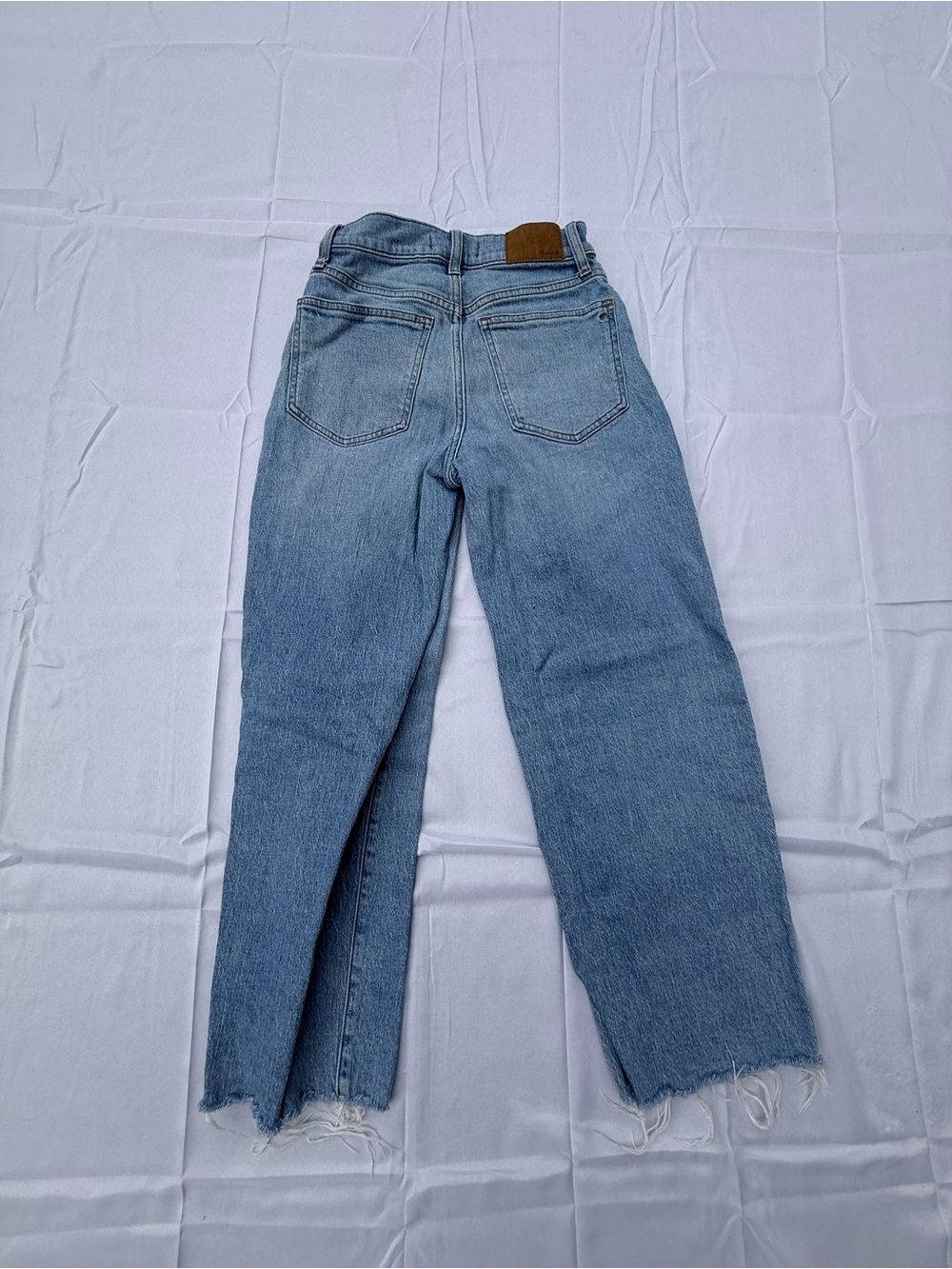 #41 Madewell Light Wash vintage wide-leg crop Jeans size(24) - Picture 3 of 6